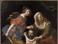 Judith tenant la tête d'Holopherne by Guercino