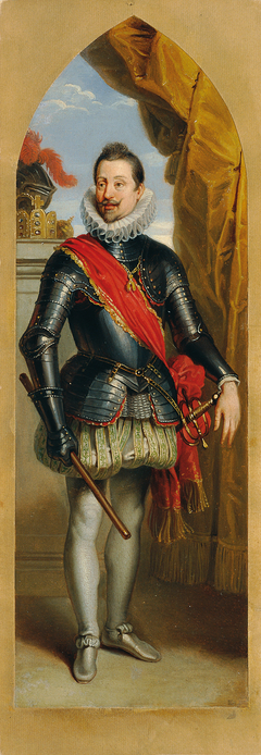 Kaiser Ferdinand II. stehend by Johann Peter Krafft