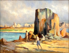 Kermouster, the Beach by Maximilien Luce