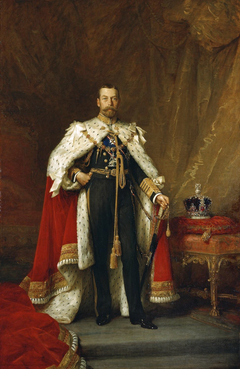 King George V (1865-1936) by Luke Fildes