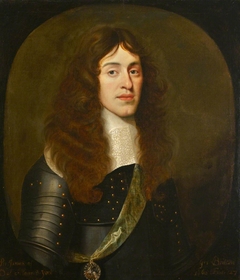 King James II (1633–1701) as Duke of York, aged 27 by Simon Luttichuys