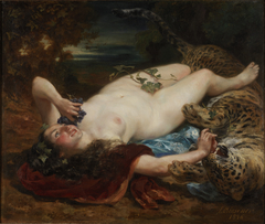 La Bacchante by Léon Riesener