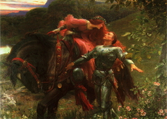 La Belle Dame sans Merci by Frank Bernard Dicksee