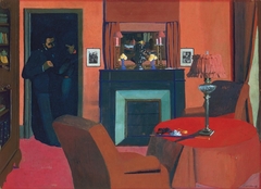 La chambre rouge by Félix Vallotton