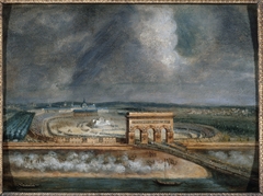 La Fête de la Fédération, vue de la colline de Chaillot by Anonymous