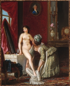 La Toilette by Nicolas-René Jollain