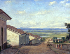 Ladeira do Colégio, 1860 (Ladeira do Palácio, Ladeira João Alfredo, Ladeira General Carneiro) by Benedito Calixto