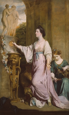 Lady Sarah Bunbury Sacrificing to the Graces by Joshua Reynolds