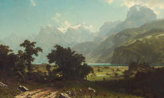 Lake Lucerne by Albert Bierstadt