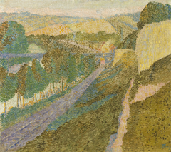 Landschap Ardennen by Jan Toorop