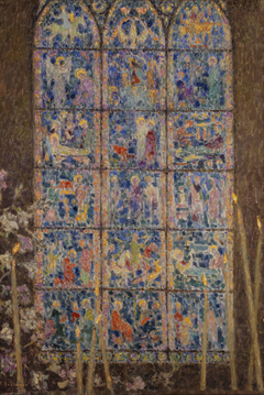 Le vitrail, Chartres by Henri Le Sidaner