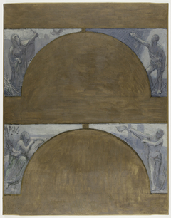 Les saisons, esquisse pour l'Hôtel de Ville de Paris by Pierre Puvis de Chavannes