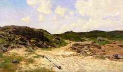 Lighthouse Beach, Annisquam by Hugh Bolton Jones