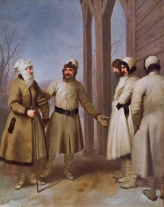 Lithuanian peasants by Franciszek Smuglewicz