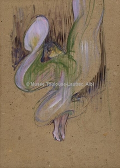 Loie Fuller at the Folies-Bergère by Henri de Toulouse-Lautrec