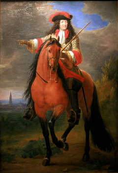 Louis XIV devant Strasbourg by Adam Frans van der Meulen