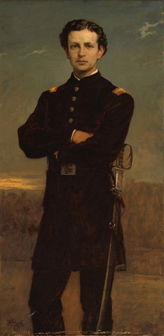 Lt. Huntington Frothingham Wolcott by William Morris Hunt