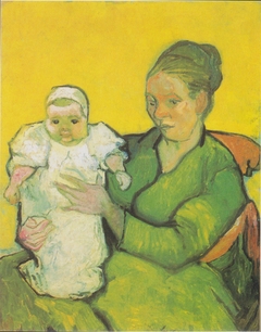 Portrait of Madame Augustine Roulin with Baby Marcelle by Vincent van Gogh