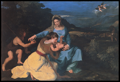 Madonna with the Child, Saint Catherine and Saint John by Pietro da Cortona