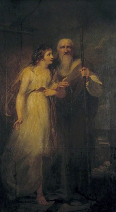 Manto and Tiresias by Henry Singleton