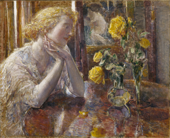 Maréchal Niel Roses by Childe Hassam