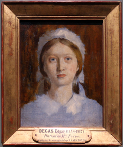 Marguerite de Gas (Head) by Edgar Degas