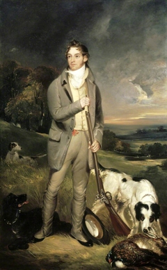 Mr Trafford by attributed to Ramsay Richard Reinagle