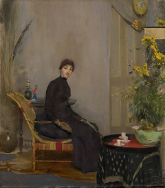 Mrs L. A. Abrahams by Tom Roberts