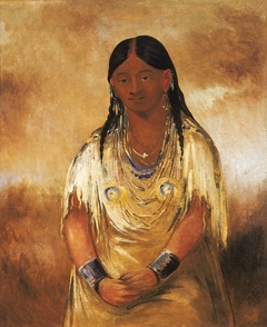 Mún-ne-o-ye, a Woman by George Catlin