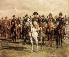 Napoleon and his Staff by Jean-Louis-Ernest Meissonier