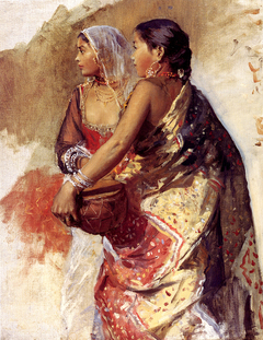 Nautch Girls of India by Edwin Lord Weeks