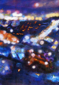 Nightscape / Airport by Lydia Gravanis