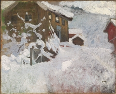 Norwegian Winter by Frits Thaulow