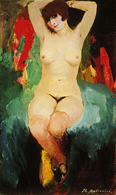 Nude female by Filipp Malyavin