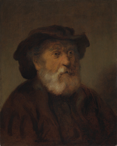 Old Man with a White Beard by Salomon Koninck