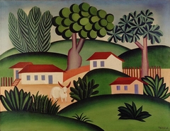 Paisagem com Touro by Tarsila do Amaral