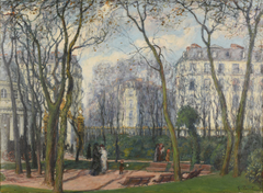 Parc Monceau by Louis Claude Paviot