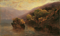 Partie vom Genfer See by Alexandre Calame