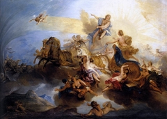 Phaeton driving the sun-chariot by Nicolas Bertin