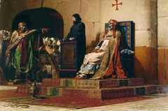 Pope Formosus and Stephen VI - The Cadaver Synod by Jean-Paul Laurens