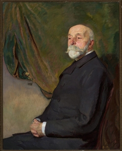 Portait of August Iwański by Wojciech Weiss