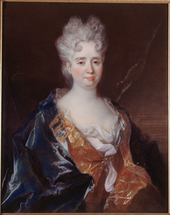 Portrait d'Anne-Thérèse de Marguenat de Courcelles, marquise de Lambert (1647-1733) by Nicolas de Largillière