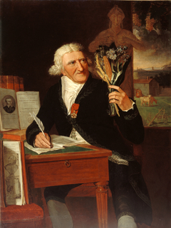 Portrait d'Antoine Parmentier (1737-1813), agronome et philanthrope by François Dumont