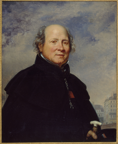 Portrait d'Edme Champion, dit l'"homme au petit manteau bleu" (1764-1852), philanthrope by Charles de Steuben