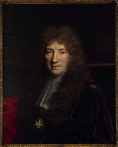 Portrait d'un échevin parisien Fragment du portrait collectif du Bureau de la Ville de Paris de 1702 by Nicolas de Largillière