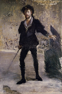 Portrait en pied de Faure en Hamlet by Edouard Manet