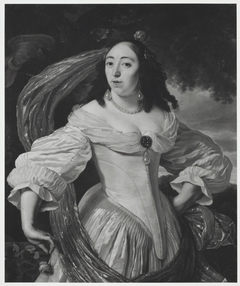 Portrait of a Woman, possibly Elisabeth, sister of Samuel de Marez by Bartholomeus van der Helst