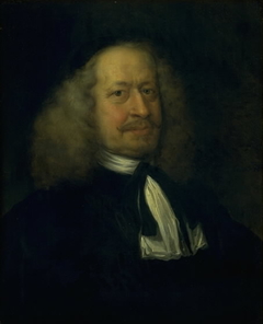 Portrait of Adam Olearius, Librarian to the Court at Gottorp by Jürgen Ovens