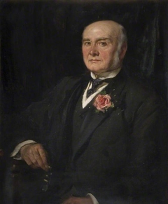 Portrait Of Alderman Edward Lawley Parker by James Jebusa Shannon