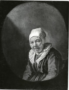 Portrait of an old woman by Abraham de Pape